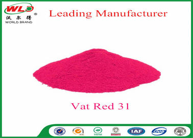 ISO9001 Indanthrene Dye CI Vat Red 31 Vat Red F3B Ramah Lingkungan
