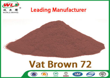 CI Vat Brown 72 Brown GG Pewarna Kimia Yang Digunakan Dalam Industri Tekstil Kekuatan 100%