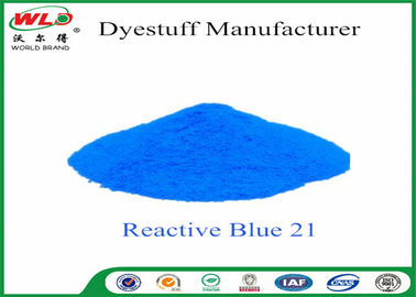 Pewarna Kain Kustom Tidak Beracun Reaktif Turquoise Blue WGE CI Blue 21